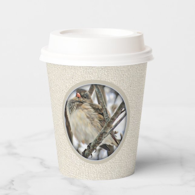 Gobelets En Papier Junco dans un arbre - Tasse en papier (Recto)