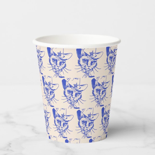Gobelets en papier Kitty (Recto)