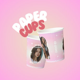 Gobelets En Papier Kpop Idol Anniversaire Fancafe Style Cupmanchon