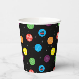 Gobelets En Papier La théorie du Big Bang Motif noir