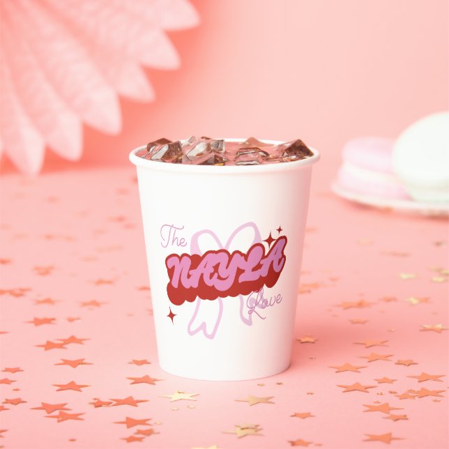Gobelets En Papier L'amour NAYLA (Insitu)