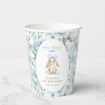 Lapin Mignon, Nœud Bleu, Fleurs Bleues, Premier An