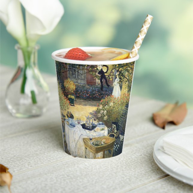 Gobelets En Papier Le Luncheon Claude Monet (Insitu)