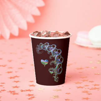 Gobelets En Papier Le rythme du coeur