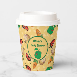 Gobelets En Papier Légumes souriants