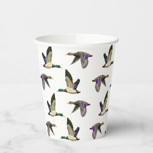 Gobelets En Papier Les amateurs de canard de Mallard