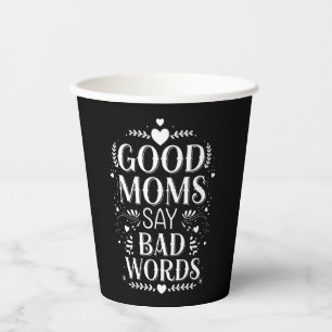 Gobelets En Papier Les bonnes mamans disent de gros mots drôle de fêt