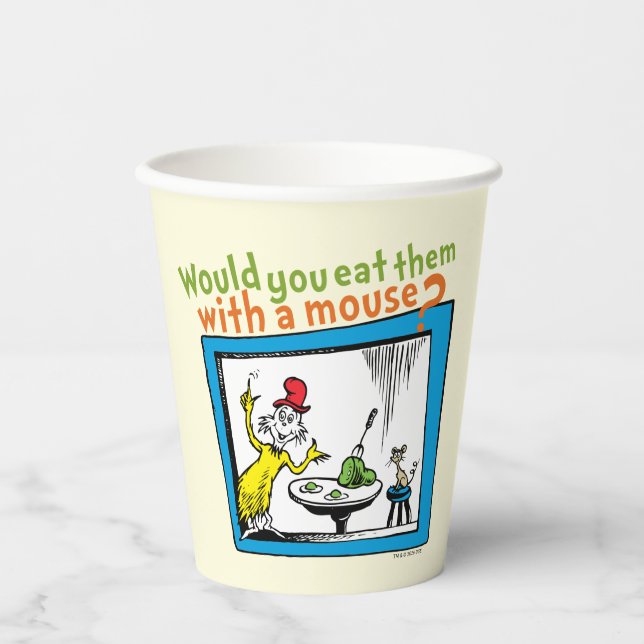 Gobelets En Papier Les mangeriez-vous avec une souris? (Recto)