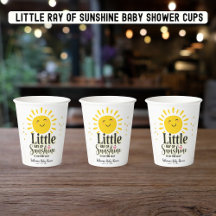 Little Ray of Sunshine Parties scintillant Baby sh