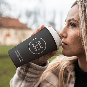 Gobelets En Papier Logo d'entreprise Design moderne professionnel