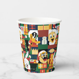 Gobelets En Papier LOONEY TUNES™Motif de blocs de vacances