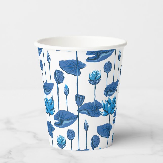 Gobelets En Papier lotus (Recto)