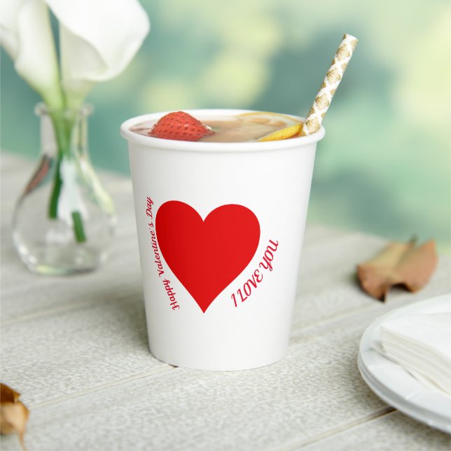 Gobelets En Papier Love Mug (Insitu)