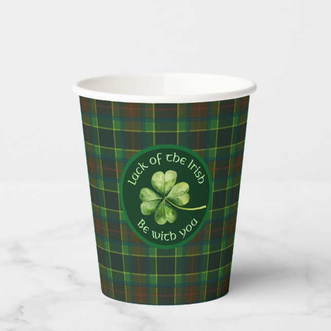 Gobelets En Papier Luck of the Irish (Gauche)