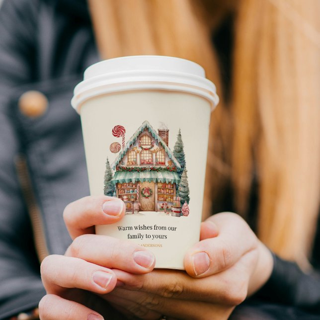 Gobelets En Papier Magie de Noël scandinave (Créateur téléchargé)