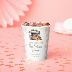 Gobelets En Papier Marché de producteurs Fresh Off The Market Baby Sh