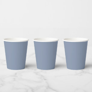 Gobelets En Papier Mariage bleu