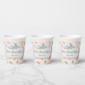 Gobelets En Papier Marie Antoinette Petite Fraise Tasse en papier 8 o