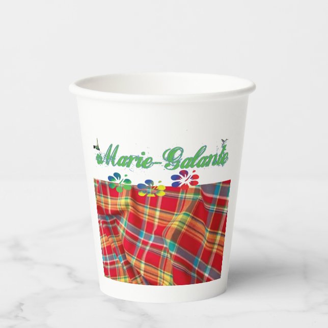 Gobelets En Papier Marie-Galante (Recto)