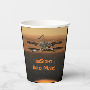Gobelets En Papier Mission InSight Mars Lander