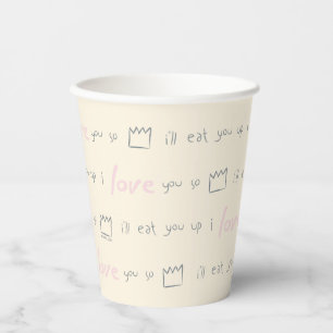 Gobelets En Papier Modèle de citation Where the Wild Things