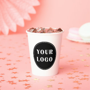 Gobelets En Papier Moderne, élégant, élégant et personnalisable