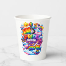 Mois fierté coloré, arc-en-ciel et art de licorne