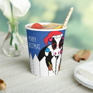 Gobelets En Papier Moosseurs de Noël