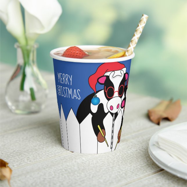 Gobelets En Papier Moosseurs de Noël (Insitu)