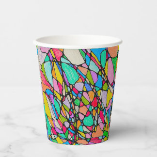 Gobelets En Papier Mosaïque