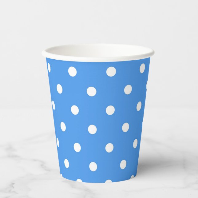 Gobelets En Papier Motif à pois (Recto)