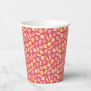 Gobelets En Papier Motif de légumes colorés