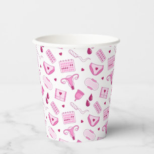 Gobelets En Papier Motif de périodes