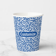 Motif de Turing artistique Abstrait foncé violet