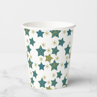 Gobelets En Papier Motif étoilé