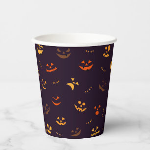 Gobelets En Papier Motif Halloween imprimé