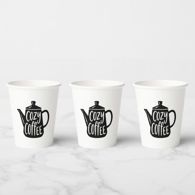 Gobelets En Papier Mug à café cosy (Multi)