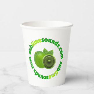 Gobelets En Papier Mug circulaire Sublime Soundz