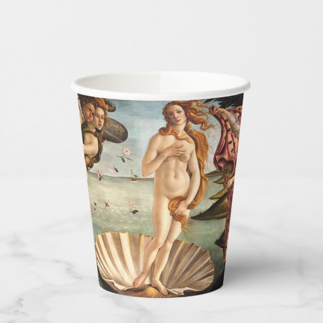 Gobelets En Papier Naissance De Vénus Paper Cup (Gauche)