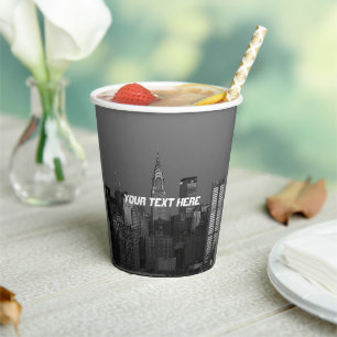 Gobelets En Papier New York City Manhattan Empire State Building Cool
