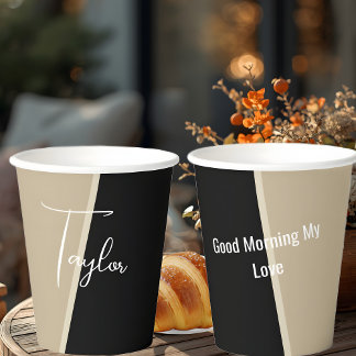 Gobelets En Papier Newest Paper Cups Two side Personalized