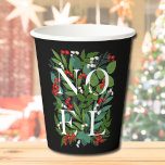 Gobelets En Papier NOEL Berries Verdure Black Christmas Tasses en pap<br><div class="desc">Le mot NOEL parmi les feuilles d'hiver et les baies sur un arrière - plan noir - ou n'importe quelle couleur - ces tasses en papier sont parfaits pour toute occasion de Noël de vacances. CORRESPONDRE des articles dans notre magasin.</div>