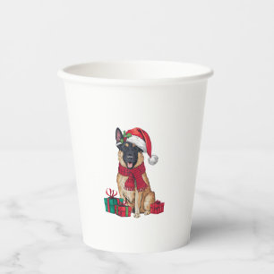 Gobelets En Papier Noël Noël Noël Fête du Père Noël Malinois