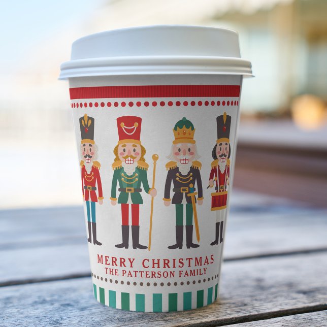 Gobelets En Papier Nutcracker Christmas Ballet Toy Nom du soldat (Créateur téléchargé)