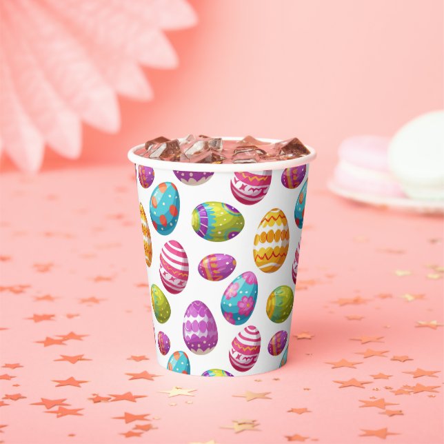 Gobelets En Papier Oeufs de Pâques (Insitu)