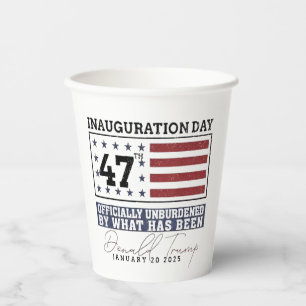 Gobelets En Papier Officiellement Déchargé Par Ce Qui A Été Trump 47