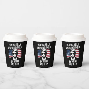 Gobelets En Papier Officiellement Délivré de ce qui a été Trump