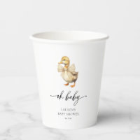 Oh Baby mignon Baby shower canard