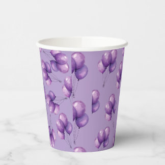 Gobelets En Papier Oh Bébé Violet