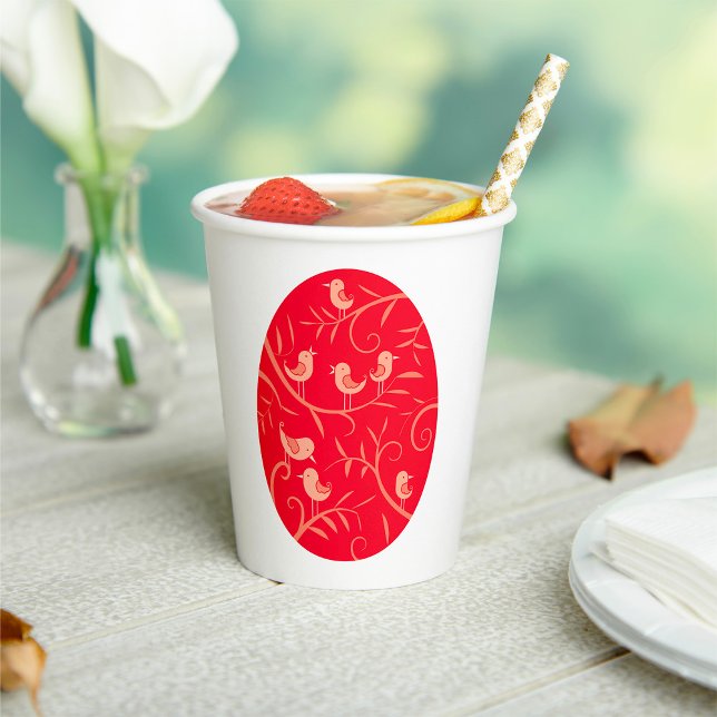 Gobelets En Papier Oiseaux de Pâques (Créateur téléchargé)